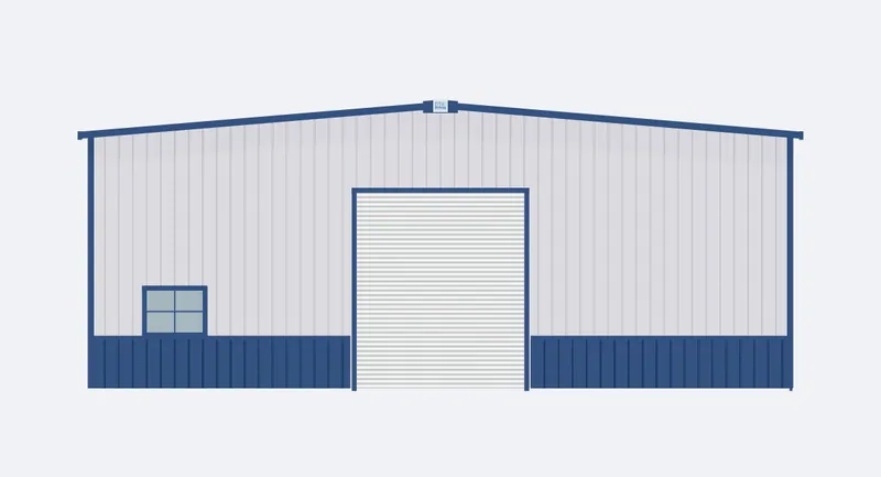 50x75x18 endwall elevation
