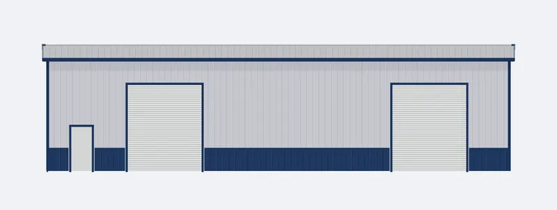 50x75x18 sidewall elevation
