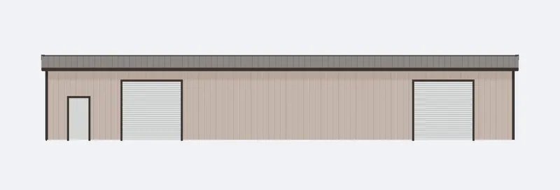 50x80x12 sidewall elevation