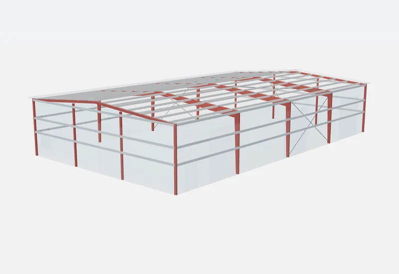 60x100x18 red iron steel frame