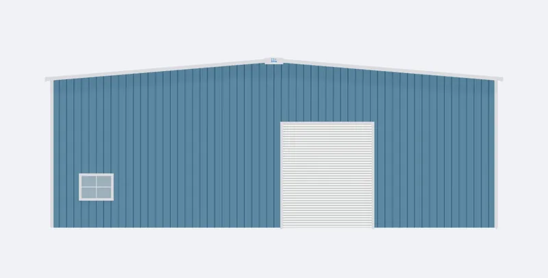 60x100x20 endwall elevation