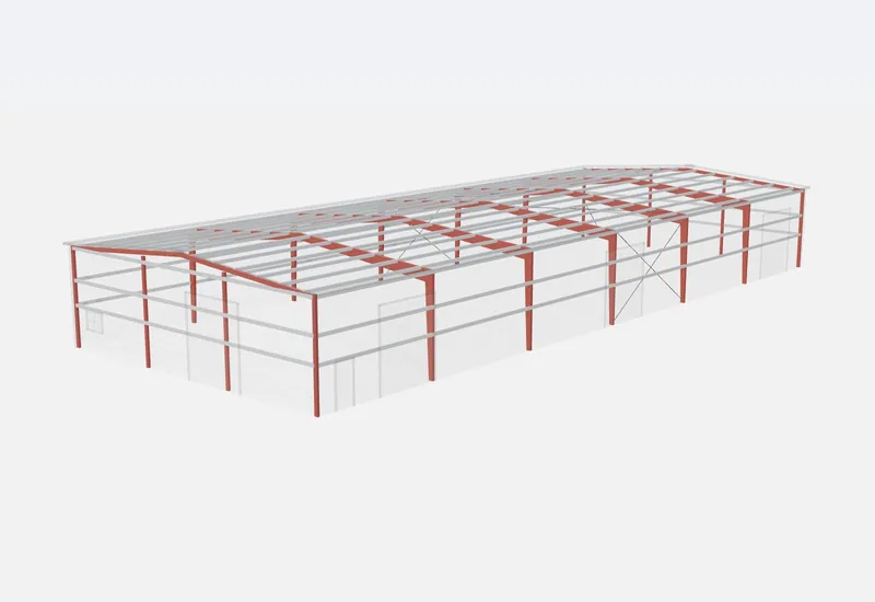 60x150x18 red iron steel frame