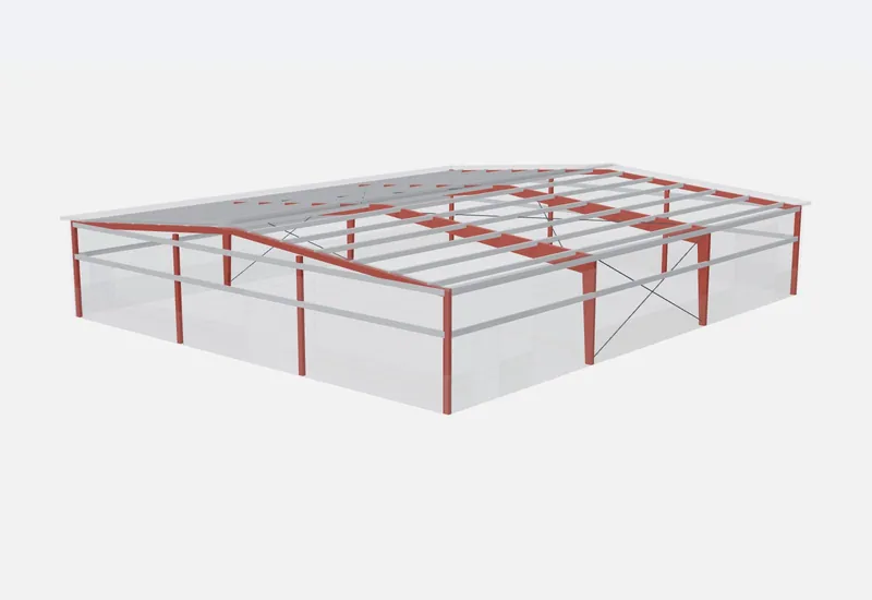 60x70x12 red iron steel frame