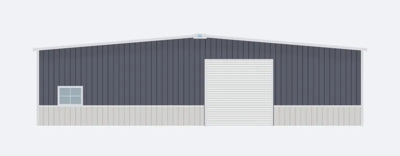 60x70x14 endwall elevation