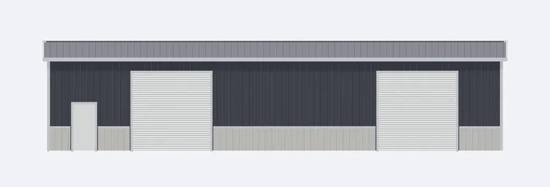 60x70x14 sidewall elevation