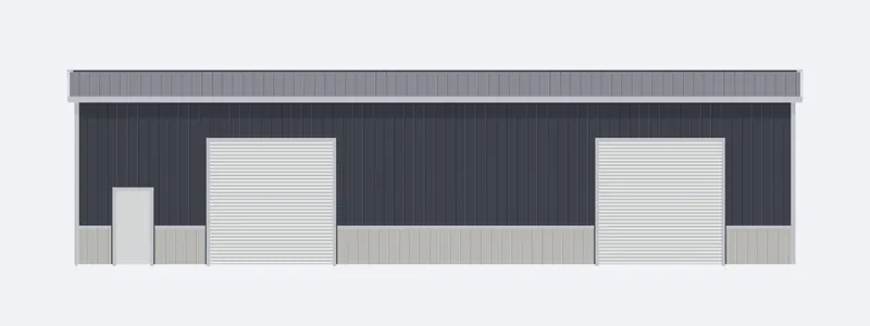 60x70x16 sidewall elevation