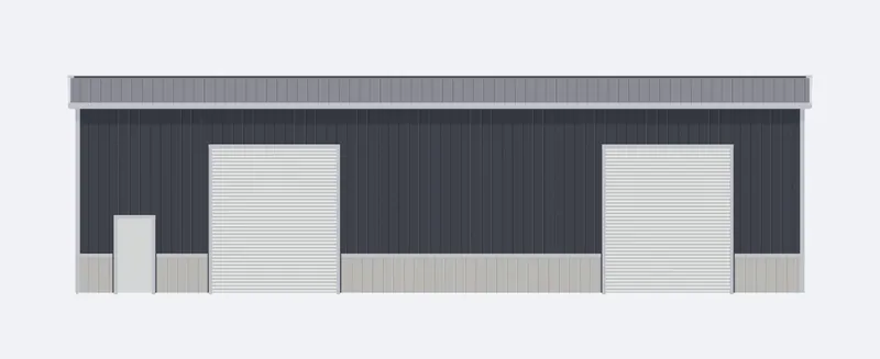 60x70x18 sidewall elevation
