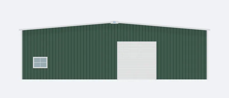 60x80x16 endwall elevation