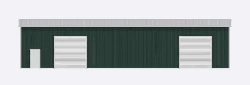 60x80x16 sidewall elevation