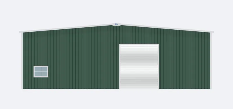60x80x18 endwall elevation