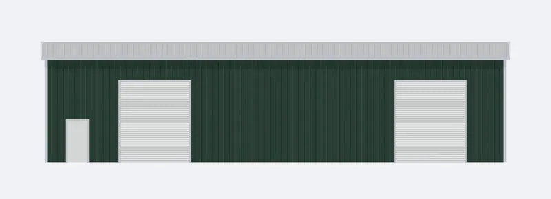 60x80x18 sidewall elevation