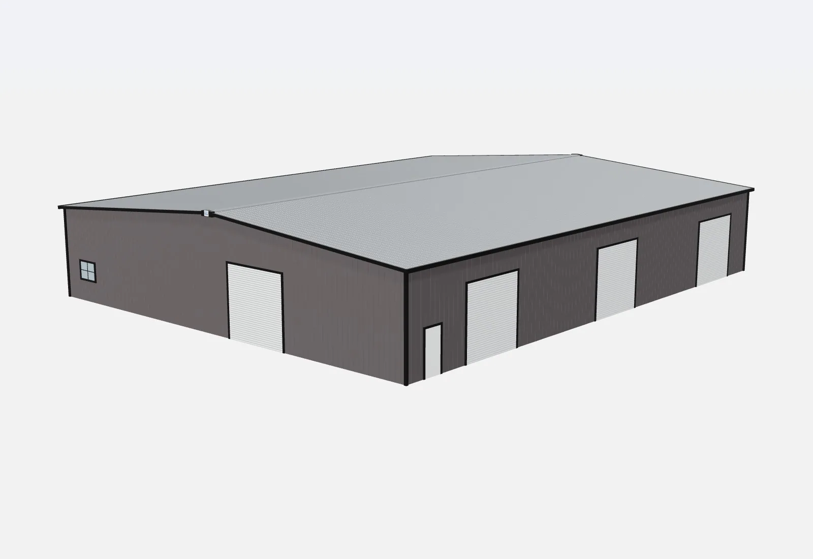 80x100x16 metal building