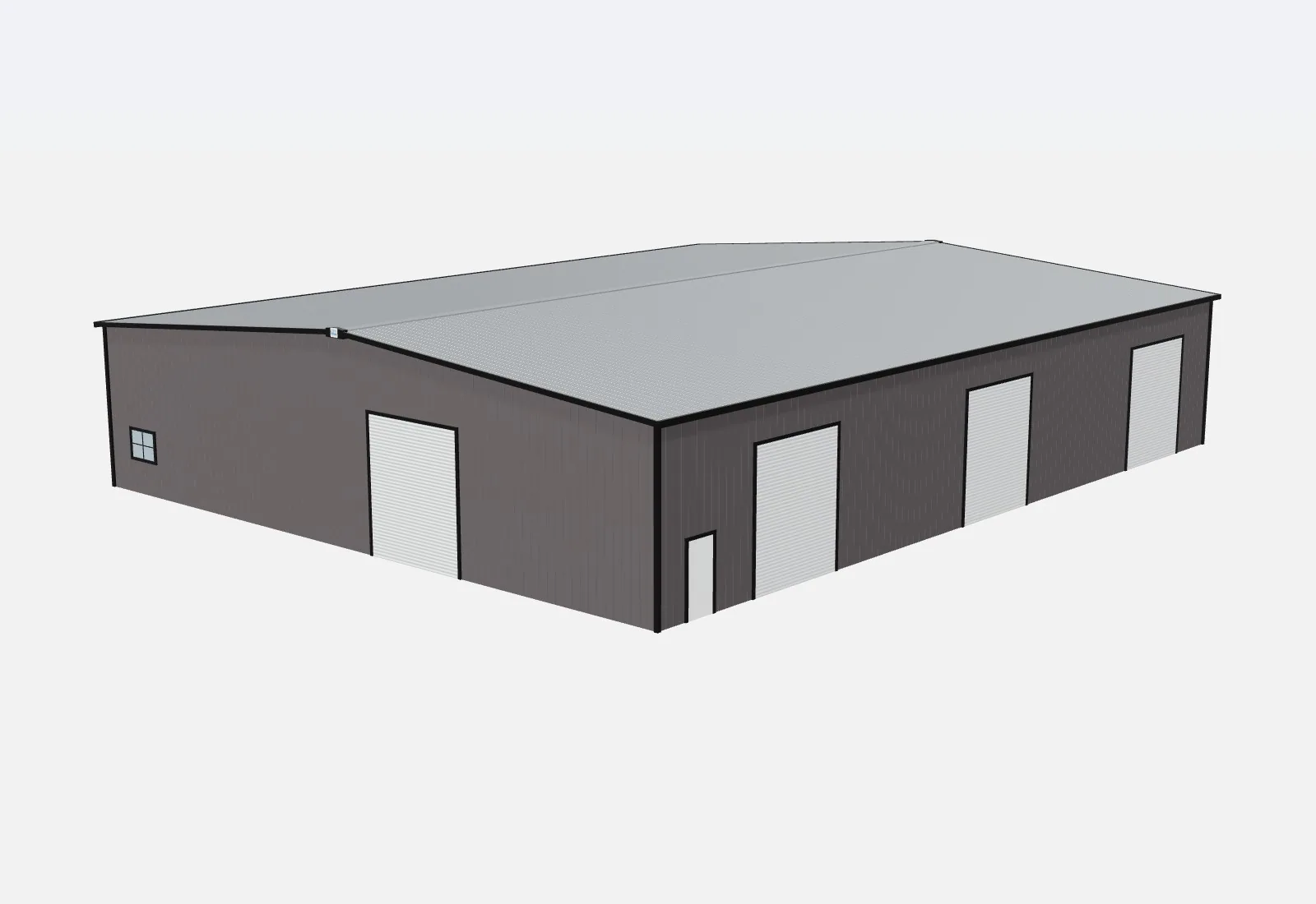 80x100x18 metal building