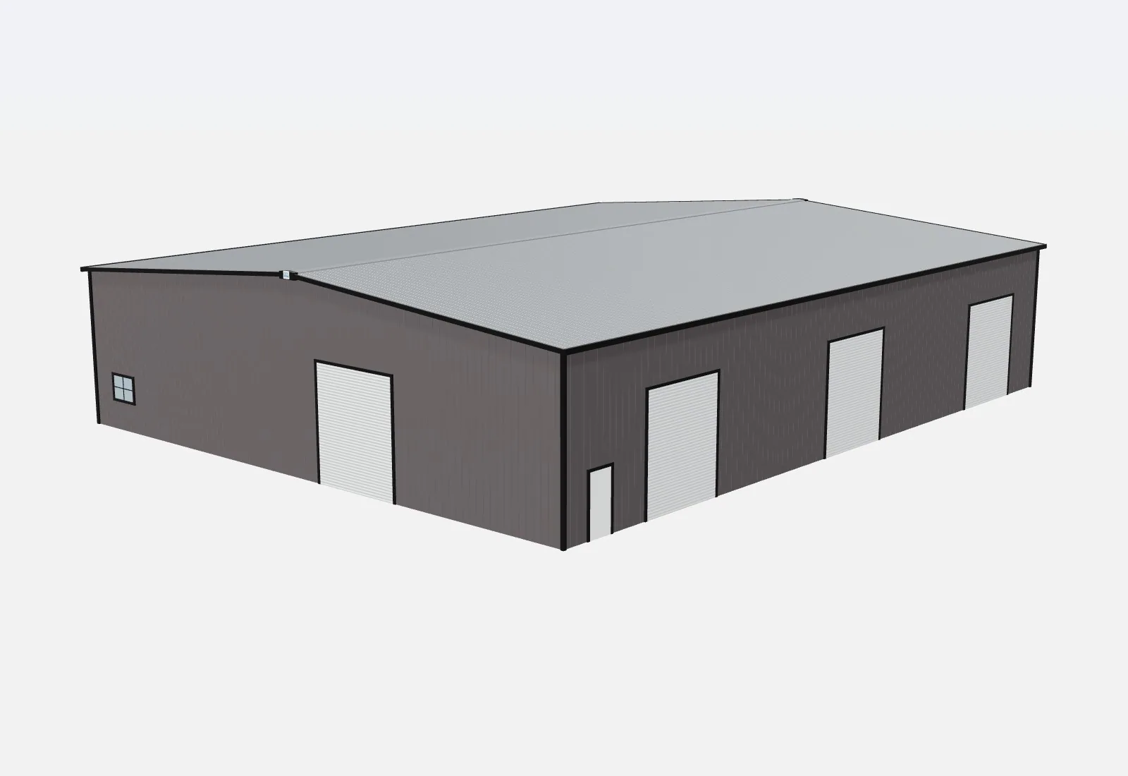 80x100x20 metal building