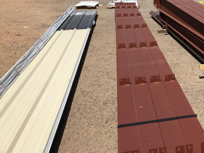 100x250x20 Metal Building