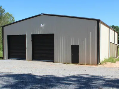 40x60x16 Indiana Metal Building photo 2