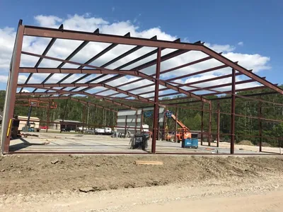 50x100x16 Wisconsin Metal Building photo 3