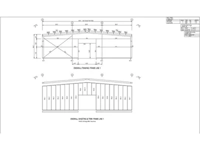 60x120x16 Metal Building photo 3