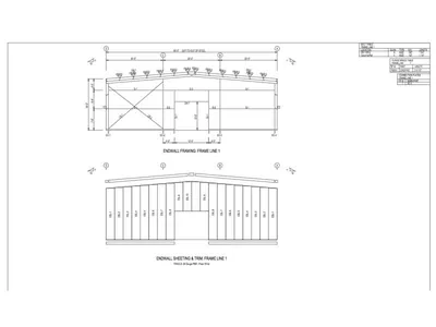 60x80x18 Metal Building photo 4