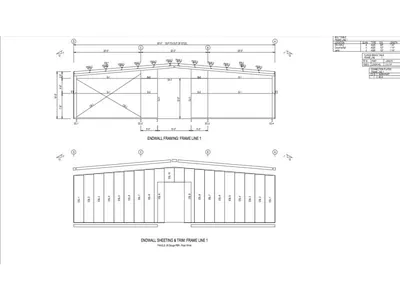 70x100x16 Metal Building photo 4