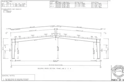 80x100x18 South Carolina Metal Building photo 4