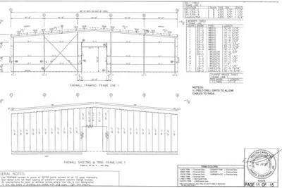 80x100x18 South Carolina Metal Building photo 5