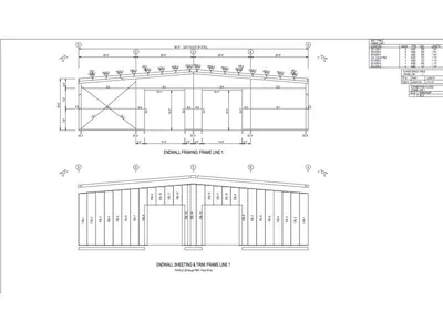 80x100x18 Metal Building photo 3