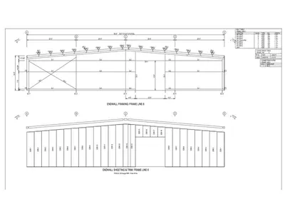 80x125x14 Metal Building photo 3
